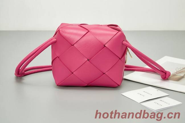 Bottega Veneta Mini Cassette Camera Bag 701915 Cranberry