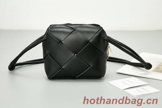 Bottega Veneta Mini Cassette Camera Bag 701915 black