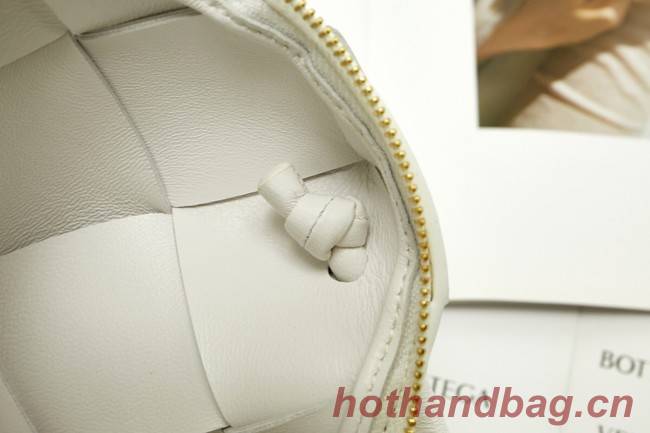 Bottega Veneta Mini Cassette Camera Bag 701915 white