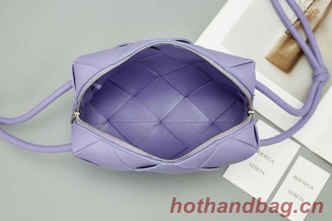 Bottega Veneta Small Cassette Camera Bag 709417 Wisteria