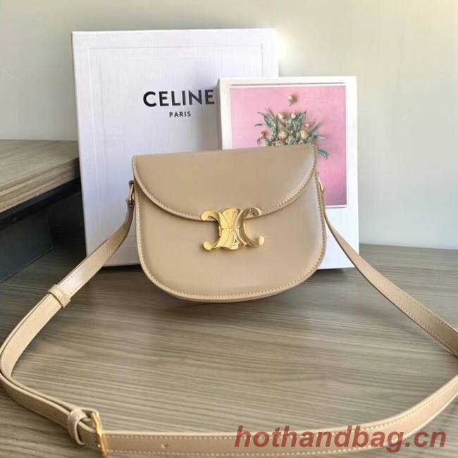 Celine TEEN BESACE TRIOMPHE IN SHINY CALFSKIN 110413 SAFARI