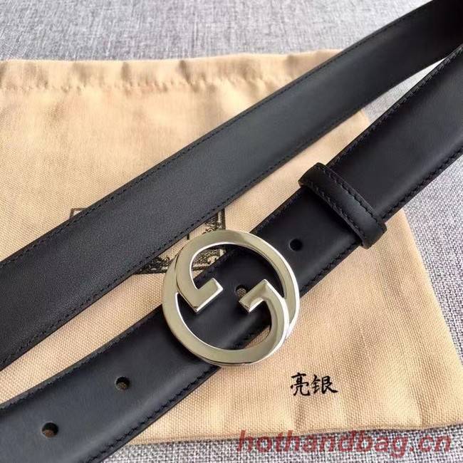 Gucci Blondie 30MM leather belt 703148-5