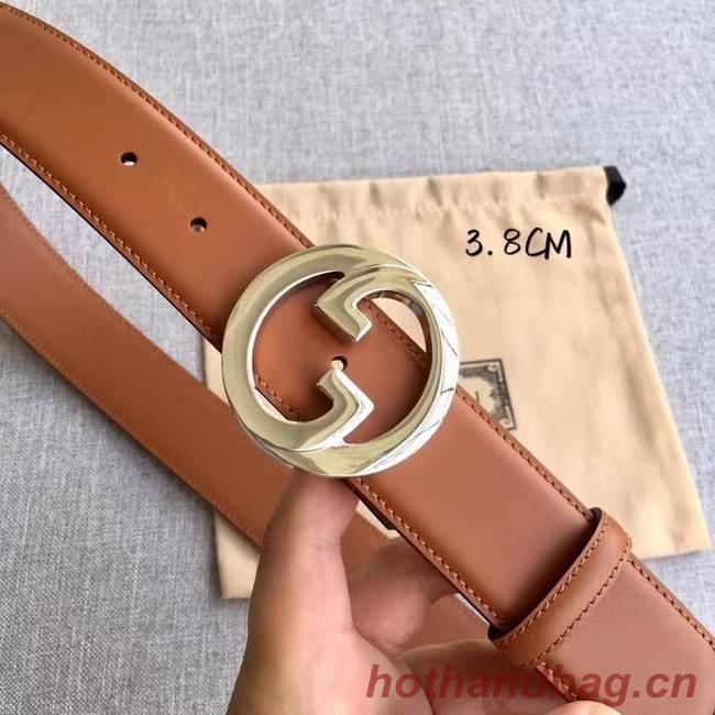 Gucci Blondie 38MM leather belt 703147-2