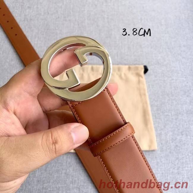 Gucci Blondie 38MM leather belt 703147-2