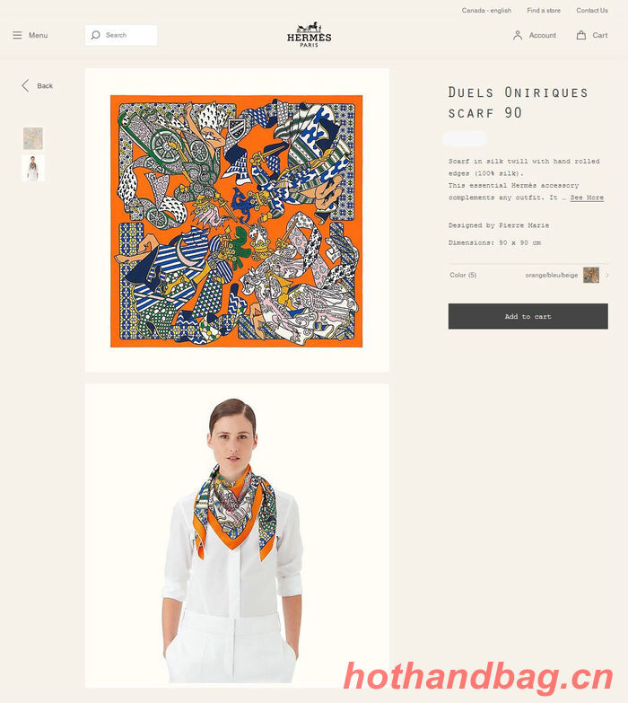 Hermes Scarf HEC00243