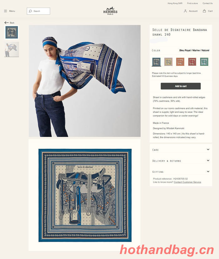 Hermes Scarf HEC00327