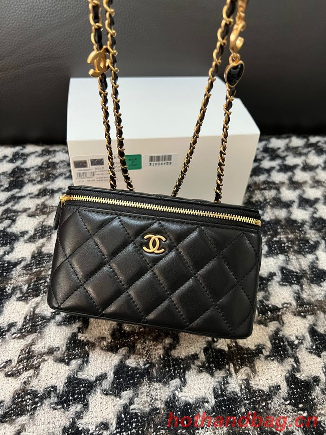 CHANEL VANITY WITH CHAIN 68105 Black