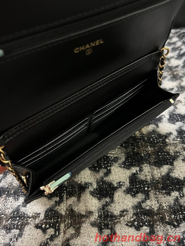 Chanel WALLET ON CHAIN AP3035 black