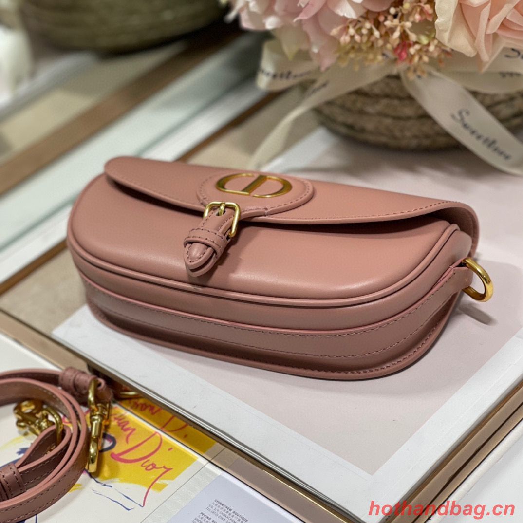 DIOR BOBBY EAST-WEST BAG Box Calfskin M9317S Pink