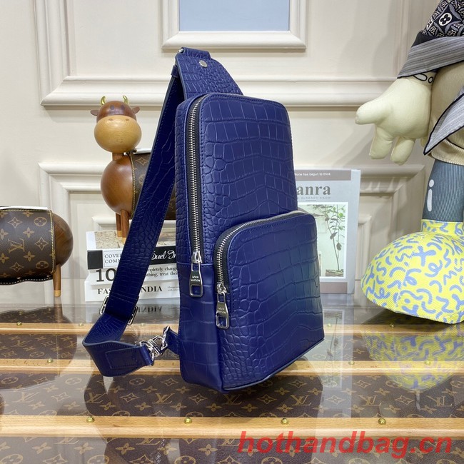 Louis Vuitton AVENUE SLING BAG N41720 blue