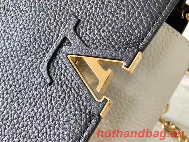 Louis Vuitton CAPUCINES MINI M20708 Black&white