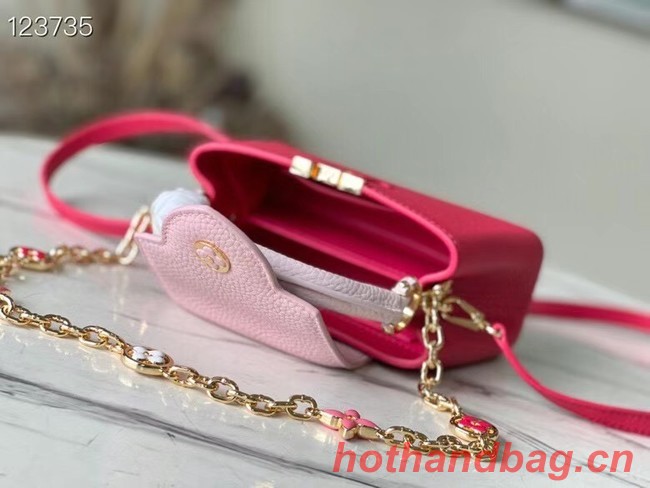 Louis Vuitton CAPUCINES MINI M20708 rose&pink