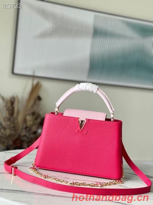 Louis Vuitton CAPUCINES MM M59872 rose&pink