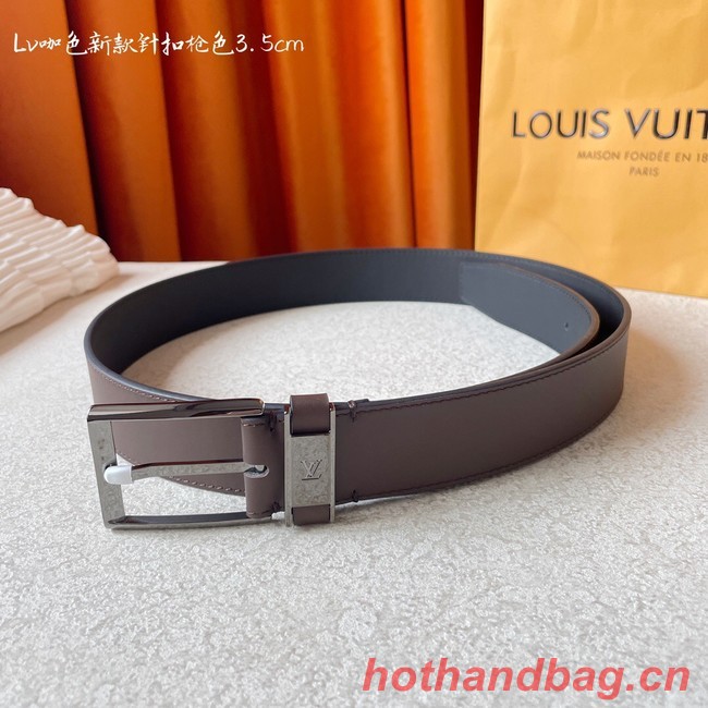 Louis Vuitton 35MM Leather Belt 7098-1