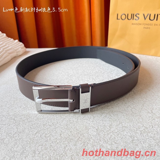 Louis Vuitton 35MM Leather Belt 7098-3