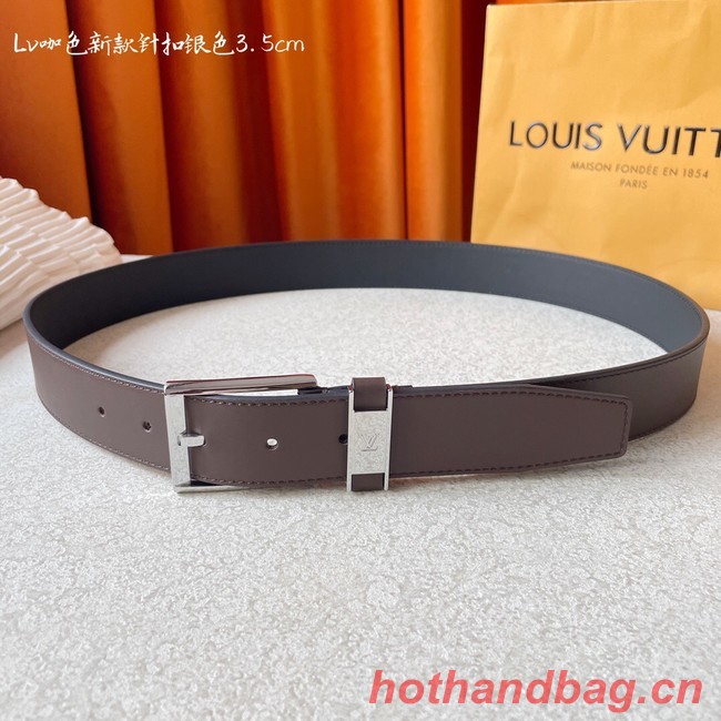 Louis Vuitton 35MM Leather Belt 7098-3