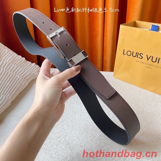 Louis Vuitton 35MM Leather Belt 7098-3