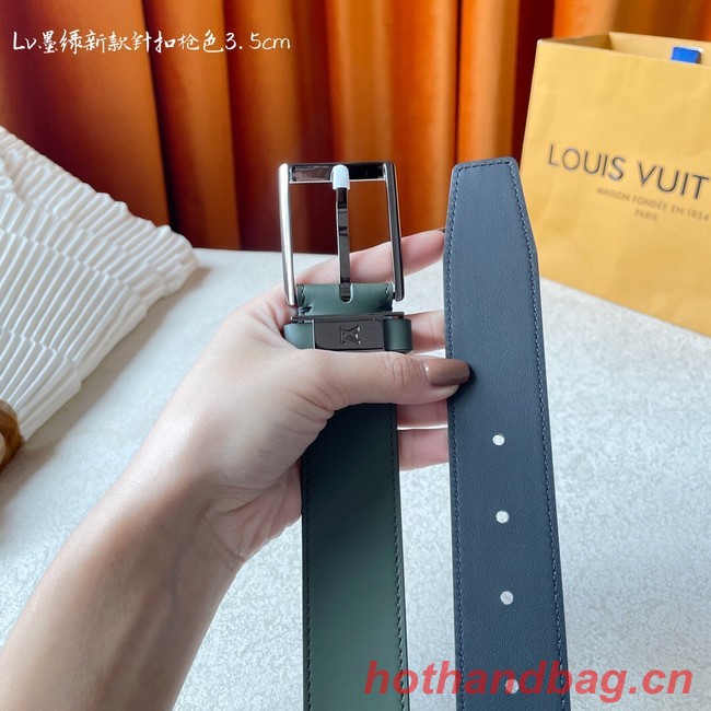 Louis Vuitton 35MM Leather Belt 7098-4