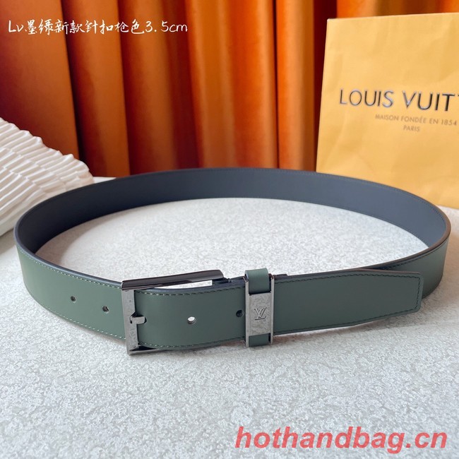 Louis Vuitton 35MM Leather Belt 7098-4