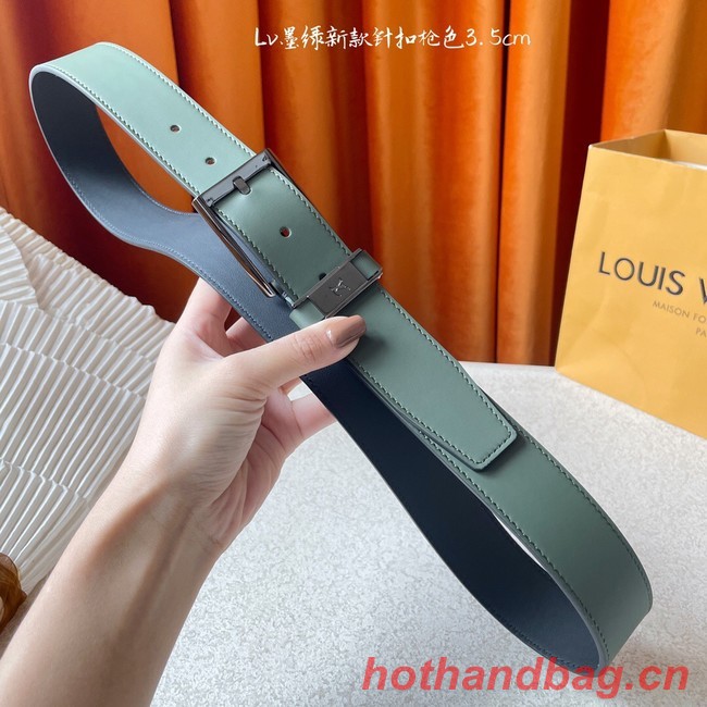 Louis Vuitton 35MM Leather Belt 7098-4