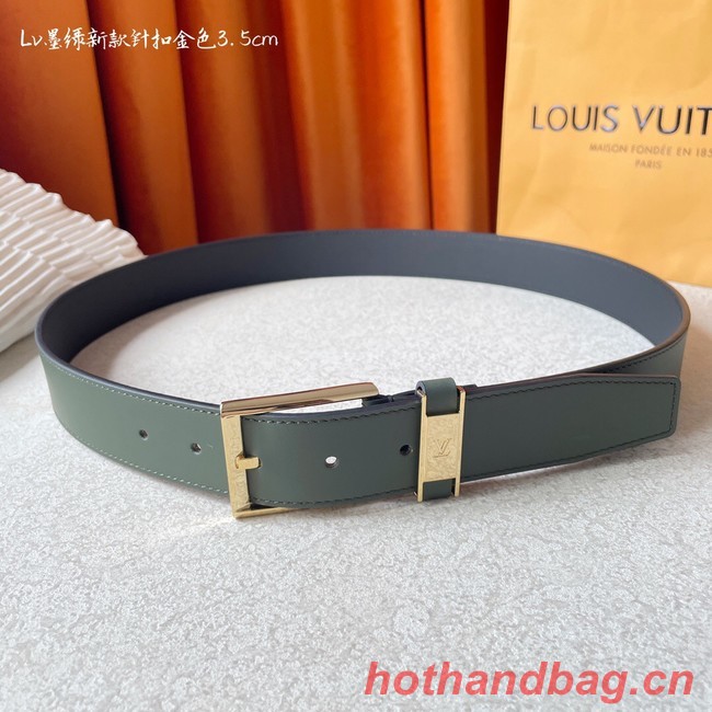 Louis Vuitton 35MM Leather Belt 7098-5