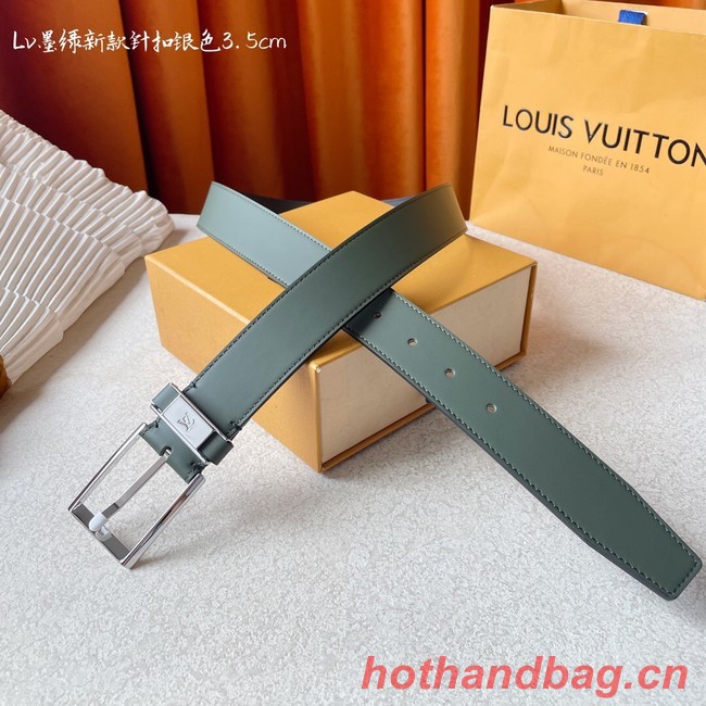 Louis Vuitton 35MM Leather Belt 7098-6