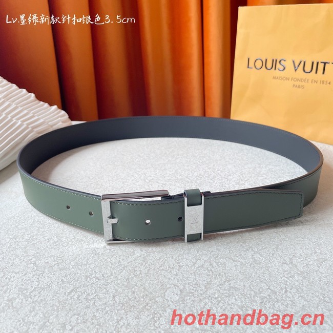 Louis Vuitton 35MM Leather Belt 7098-6