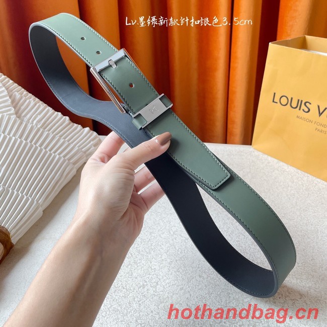 Louis Vuitton 35MM Leather Belt 7098-6