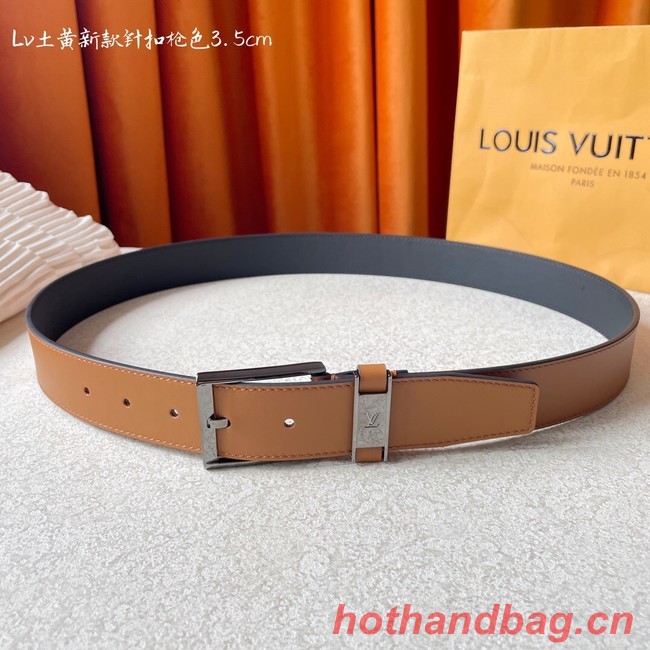 Louis Vuitton 35MM Leather Belt 7098-7