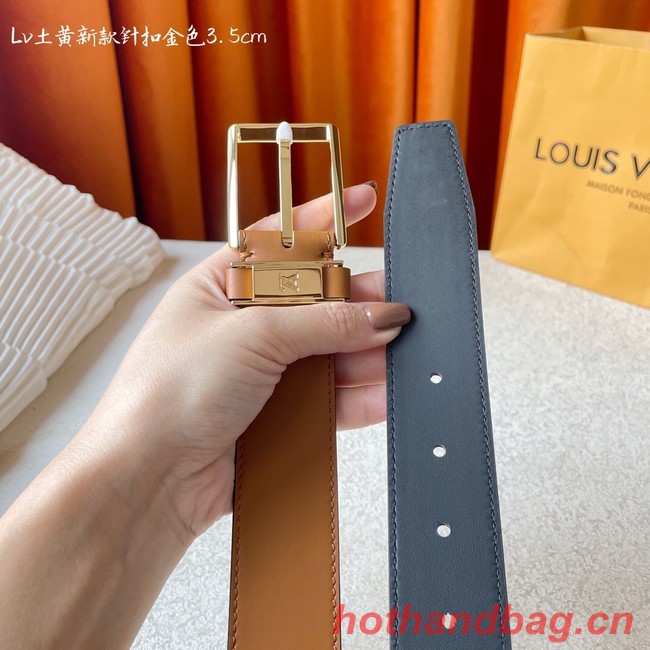 Louis Vuitton 35MM Leather Belt 7098-8