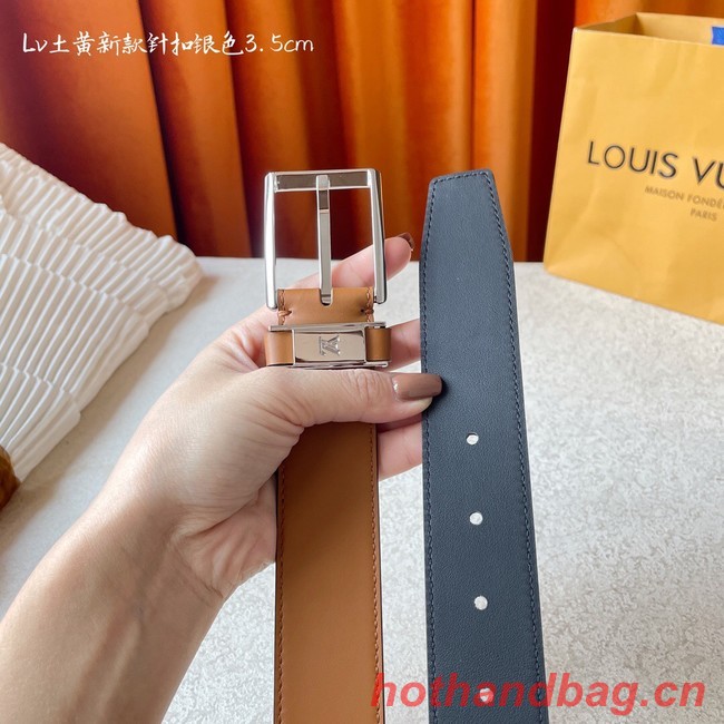 Louis Vuitton 35MM Leather Belt 7098-9