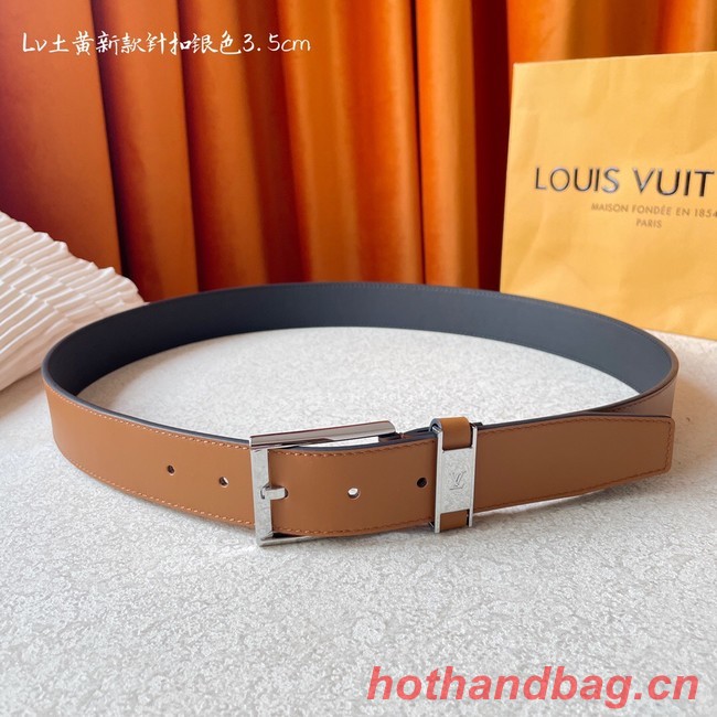 Louis Vuitton 35MM Leather Belt 7098-9