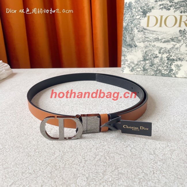 Dior 20MM Leather Belt 7102-1