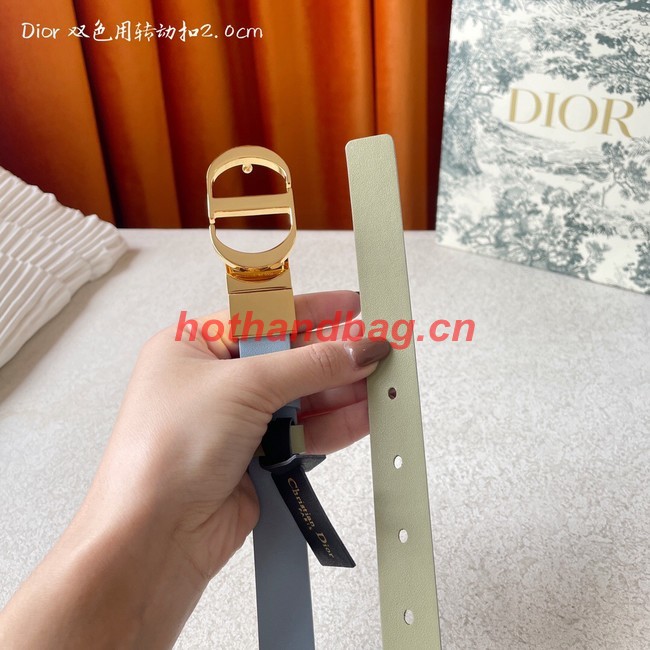 Dior 20MM Leather Belt 7102-3