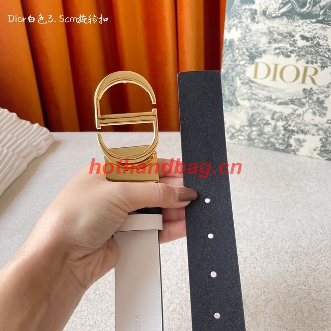 Dior 35MM Leather Belt 7103-4