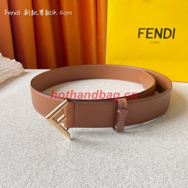 Fendi Leather 40MM Belt 7104-1