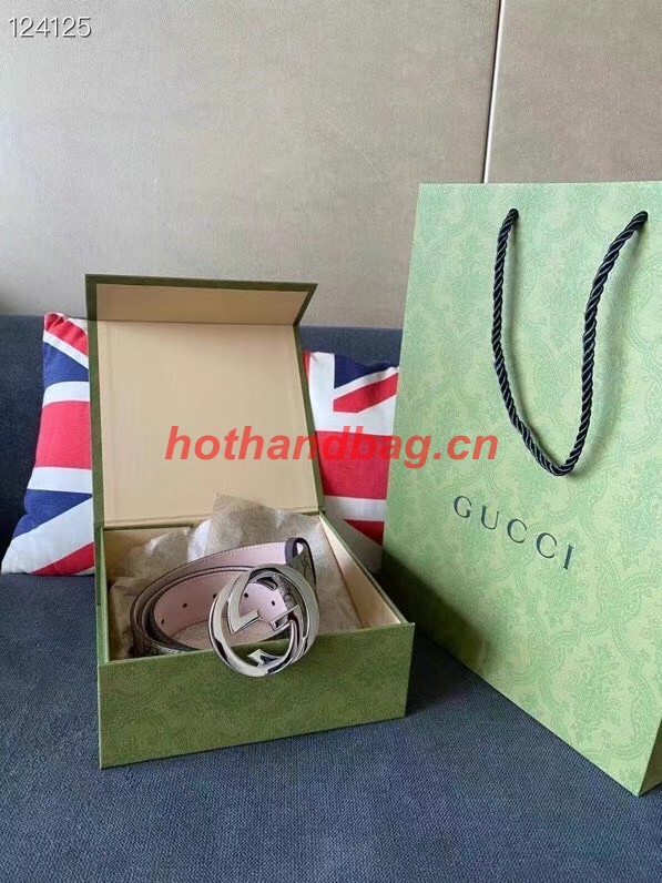 Gucci 30MM Leather Belt 7107-1