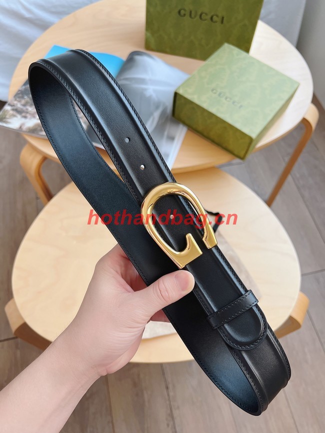 Gucci 40MM Leather Belt 7106-2