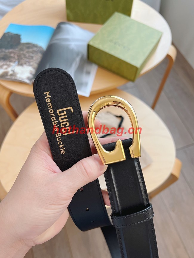 Gucci 40MM Leather Belt 7106-2