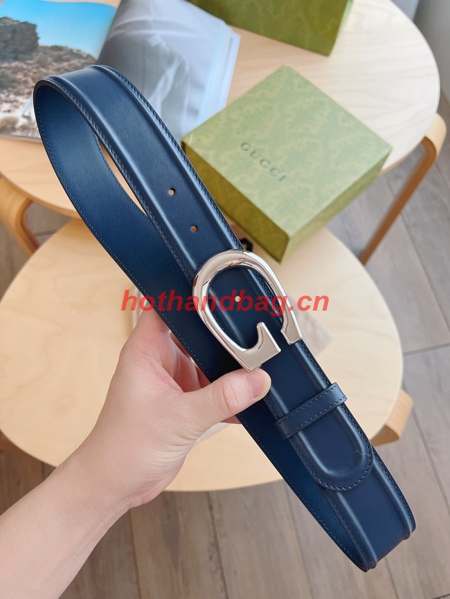 Gucci 40MM Leather Belt 7106-3