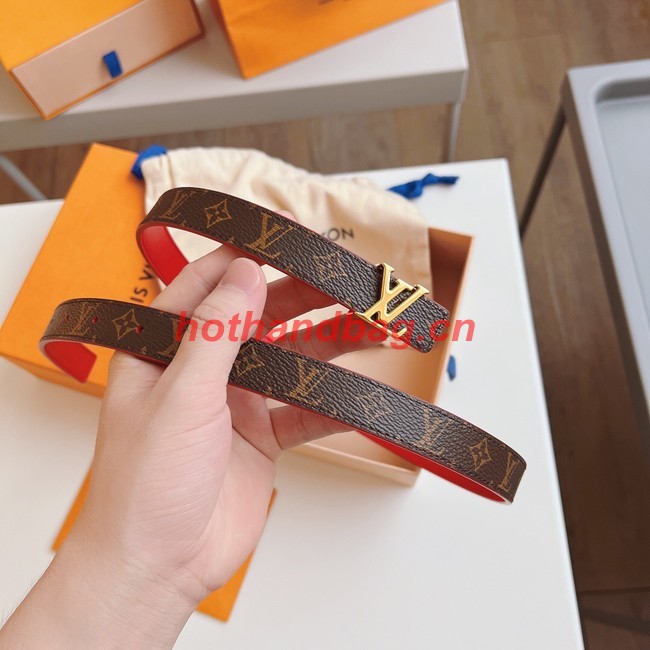 Louis Vuitton 20MM Leather Belt 7108-11