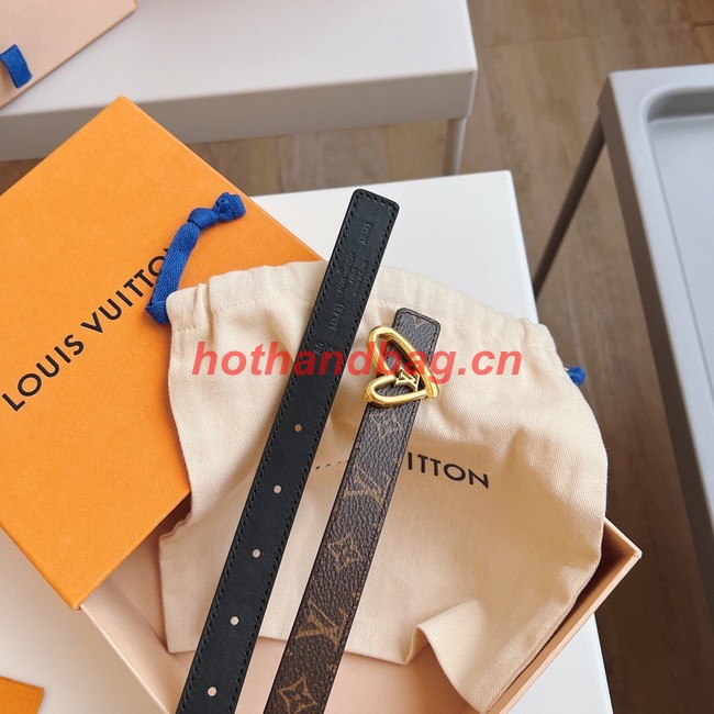 Louis Vuitton 20MM Leather Belt 7108-2