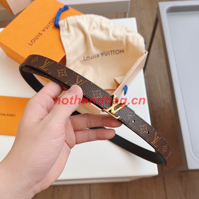 Louis Vuitton 20MM Leather Belt 7108-3