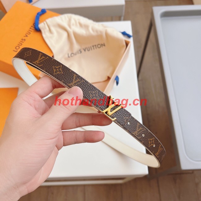 Louis Vuitton 20MM Leather Belt 7108-5