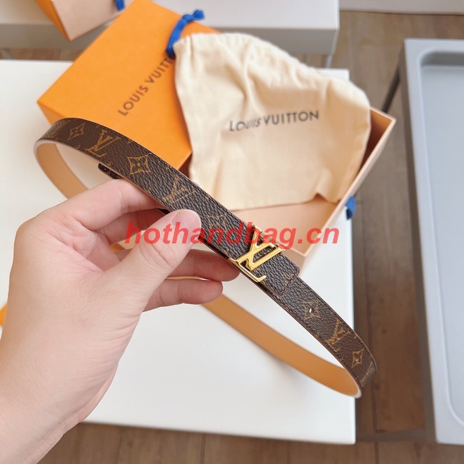 Louis Vuitton 20MM Leather Belt 7108-7