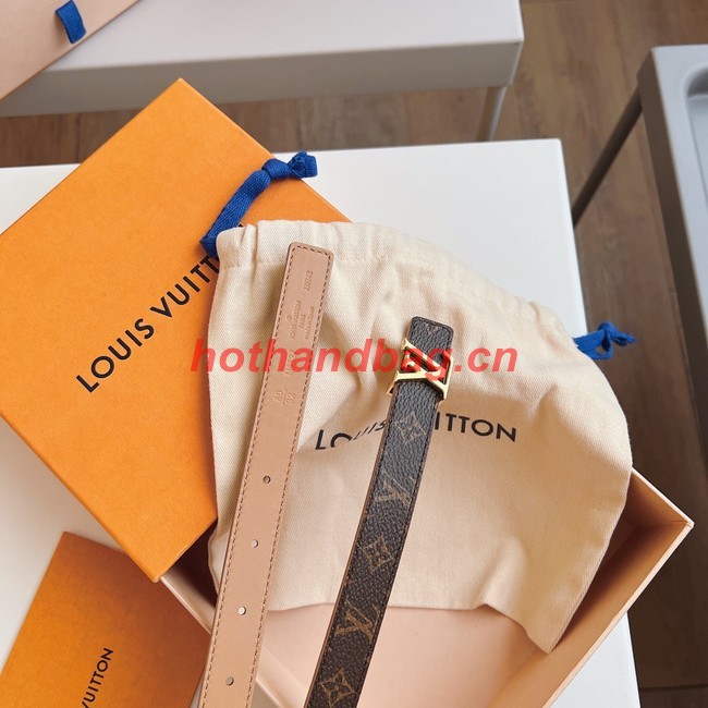 Louis Vuitton 20MM Leather Belt 7108-7