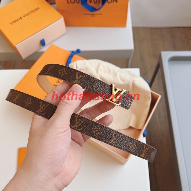 Louis Vuitton 20MM Leather Belt 7108-7