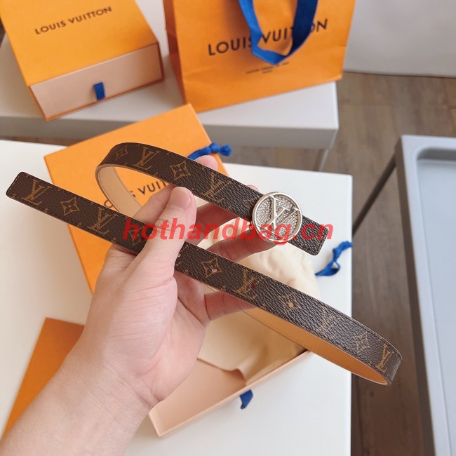 Louis Vuitton 20MM Leather Belt 7108-8