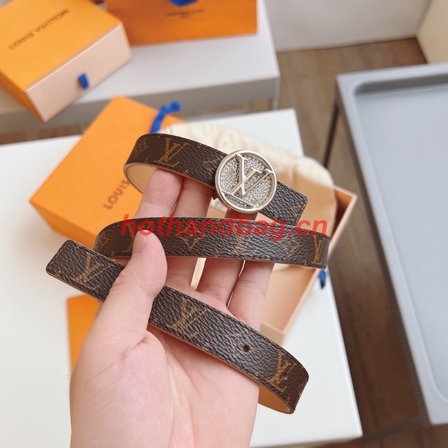 Louis Vuitton 20MM Leather Belt 7108-8