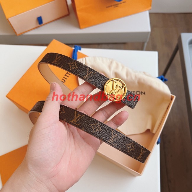 Louis Vuitton 20MM Leather Belt 7108-9